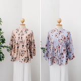 Crinkle Floral Top's