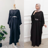 Black Stone Silky kaftan